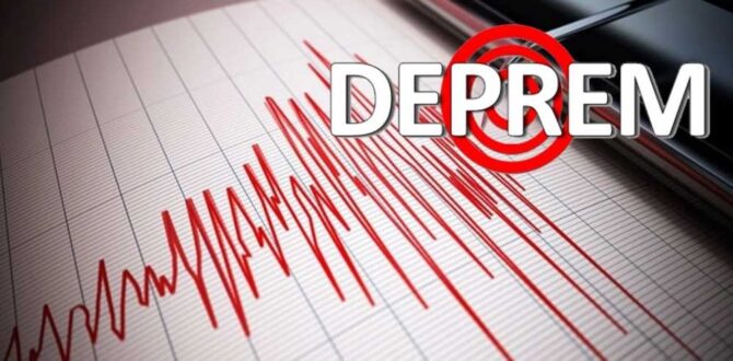 İzmir’de korku dolu deprem