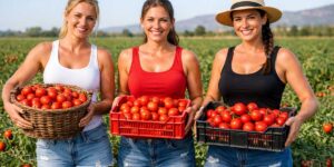Fresh From the Field Tomato Harvest