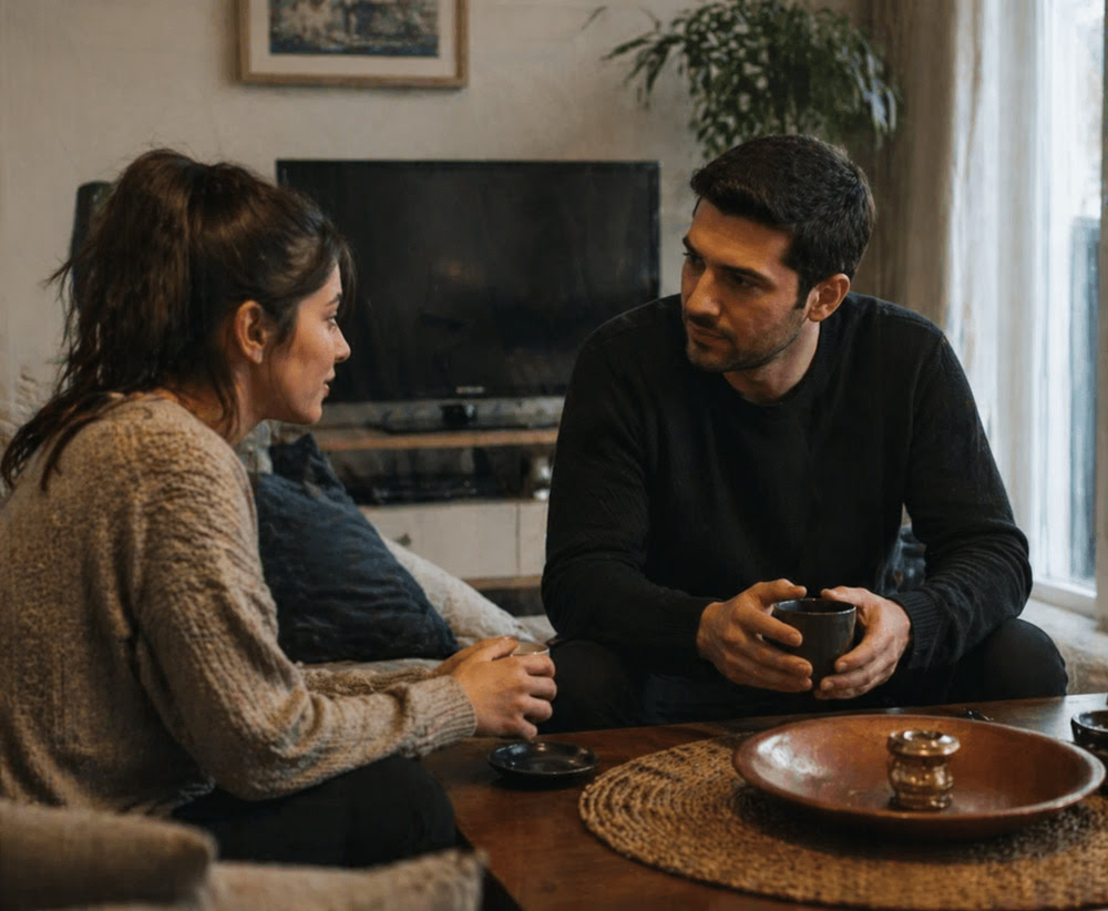 Yağmur yağıyordu.