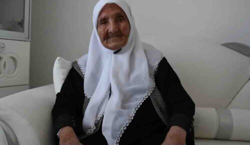 110 yılı geride bırakmış Şemsi Nine