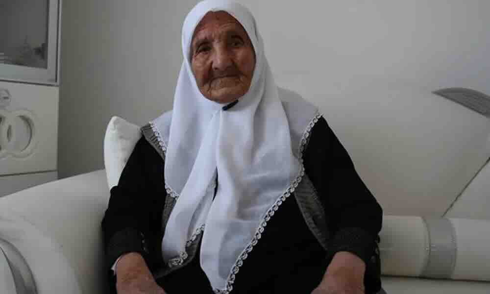 110 yılı geride bırakmış Şemsi Nine