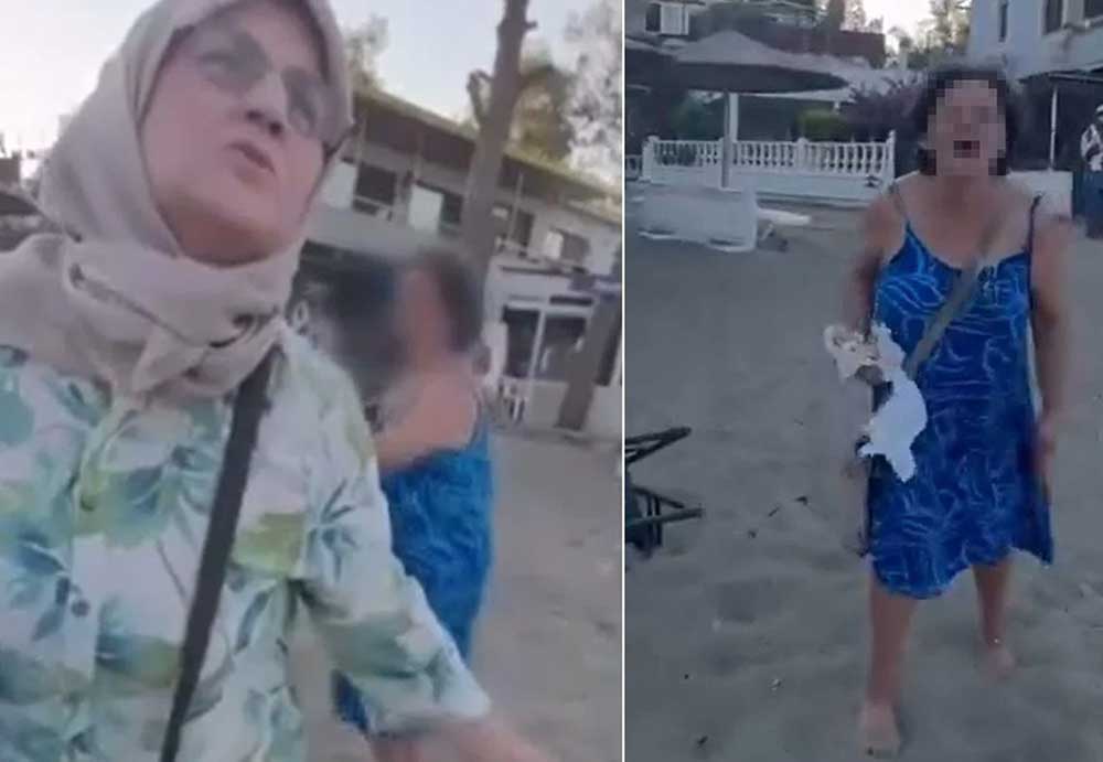 Plajda Tartışma Sonrası Kovdu