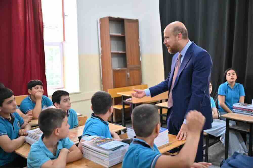 Bilal Erdoğan Öğrencilerle Buluştu! Çocukların Tek Talebi Dikkat Çekti